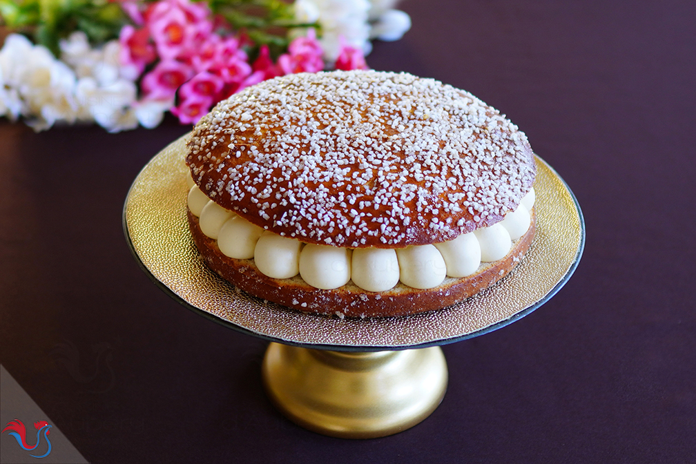 La Tarte Tropézienne Litchi Framboise