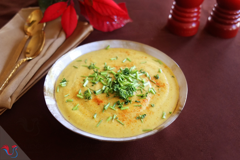 Spiced Sweet Potatoes Soup (vegan)