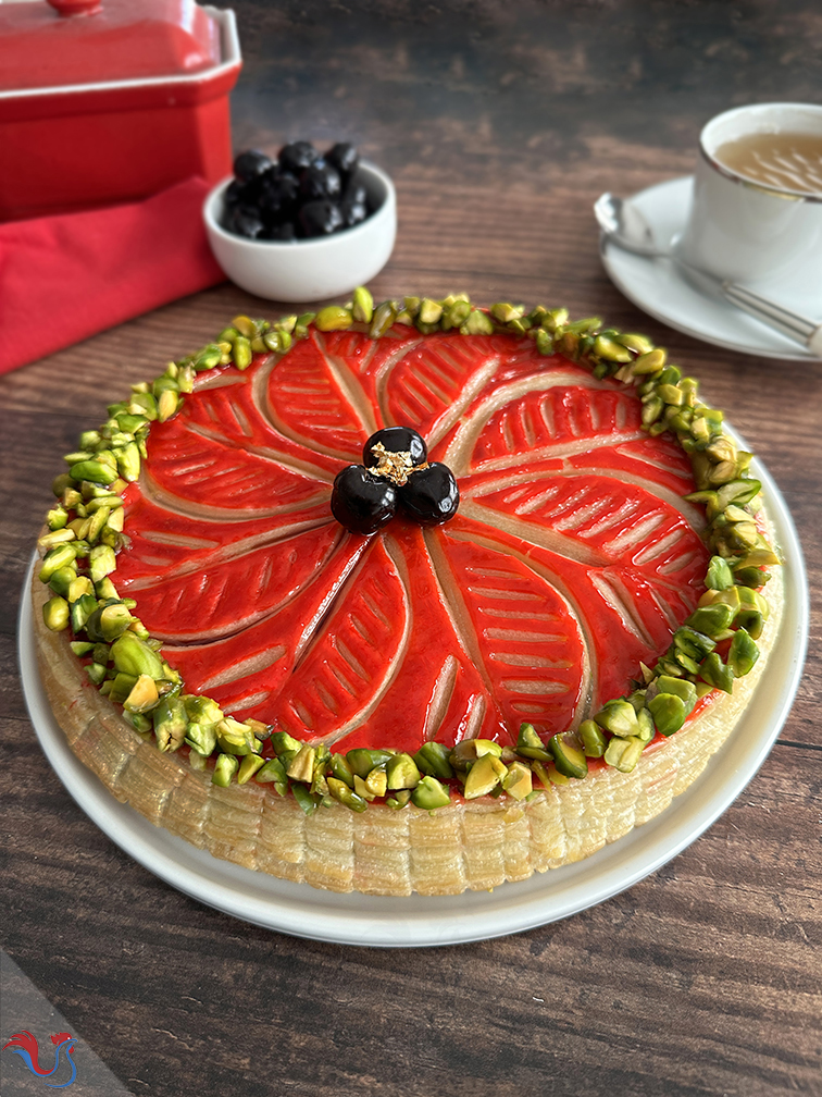 La Galette Pistache Griotte de l’école Ferrandi