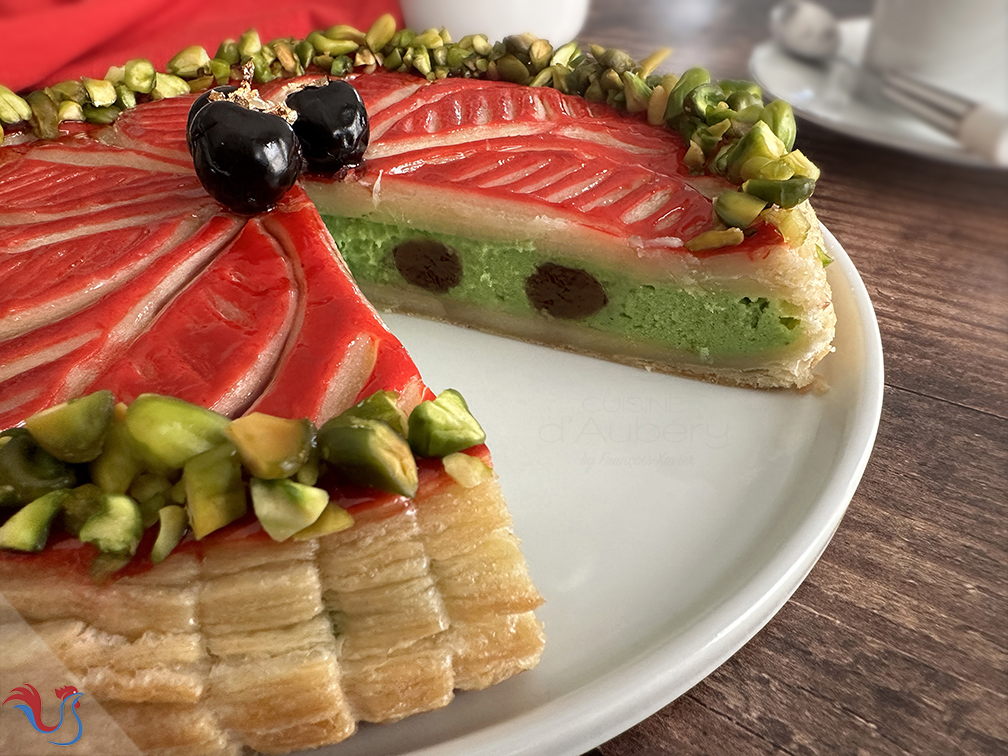 La Galette Pistache Griotte de l’école Ferrandi