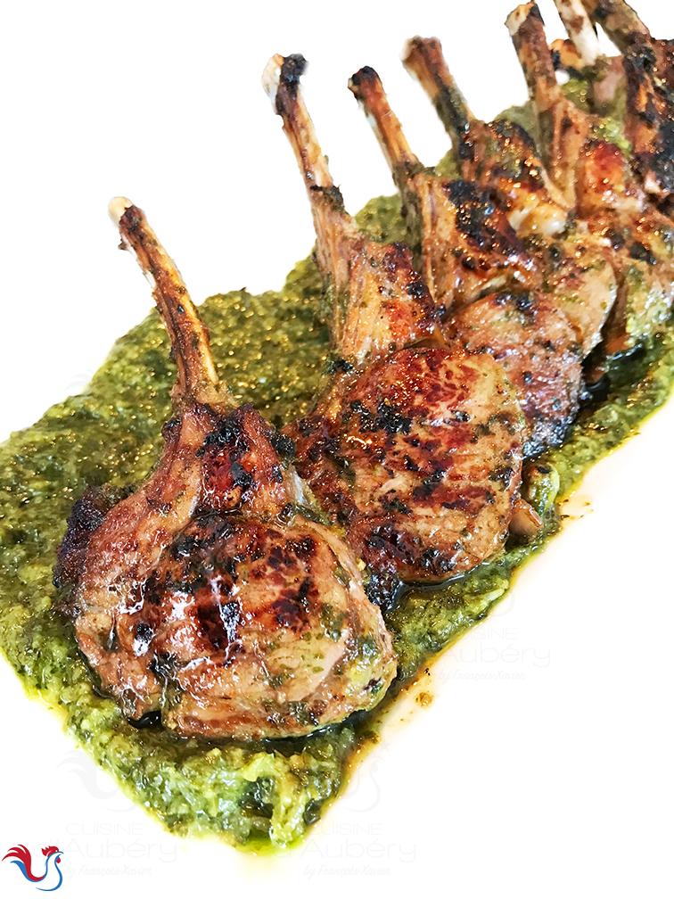 Les Côtelettes d’Agneau à la Coriandre, Herbes et Miel de Yotam Ottolenghi