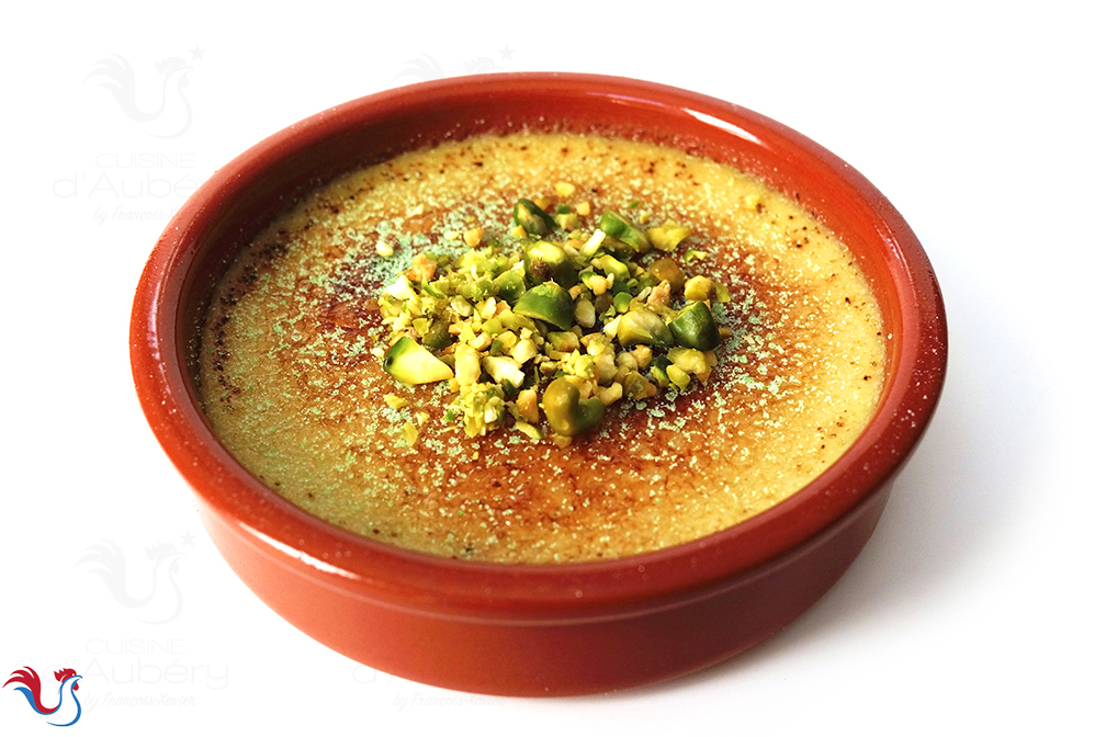 Pierre Hermé’s Pistachio Crème Brûlée