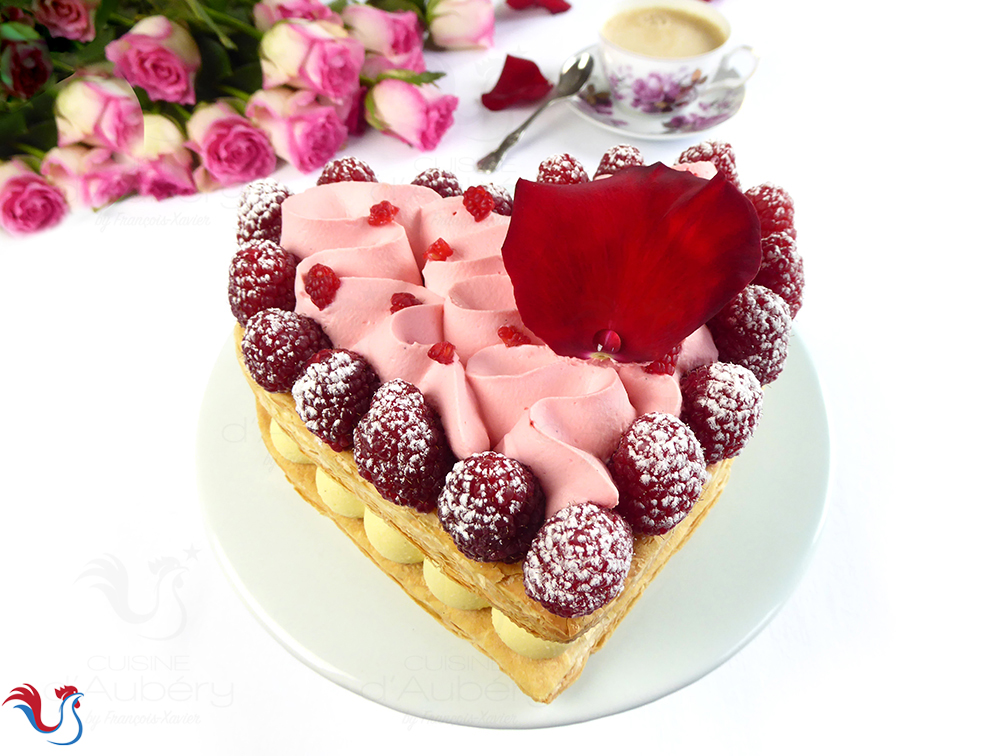 The Love Napoleon Cake (millefeuille)