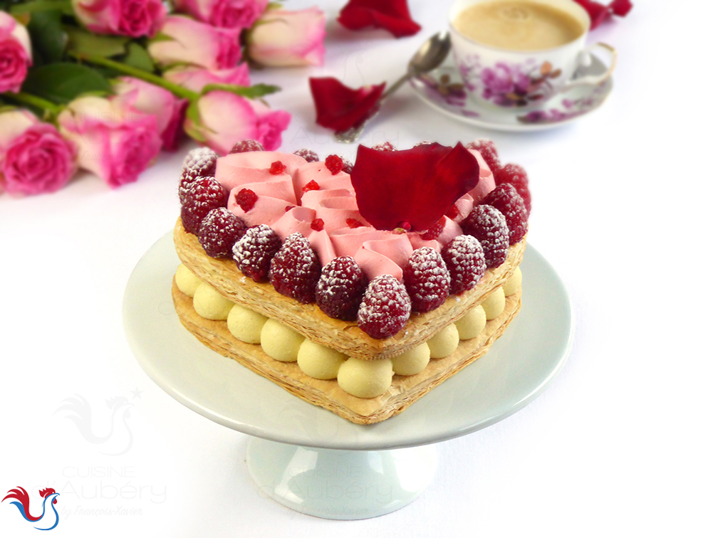 The Love Napoleon Cake (millefeuille)