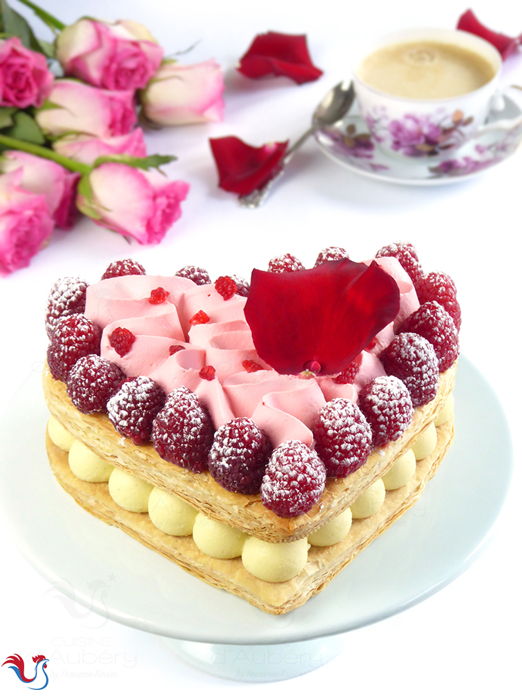 The Love Napoleon Cake (millefeuille)