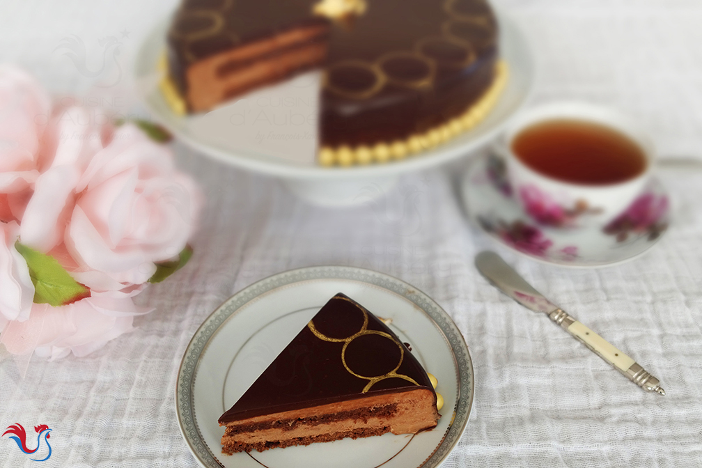 Le Palet d’Or de Thomas Keller (Entremets Chocolat)