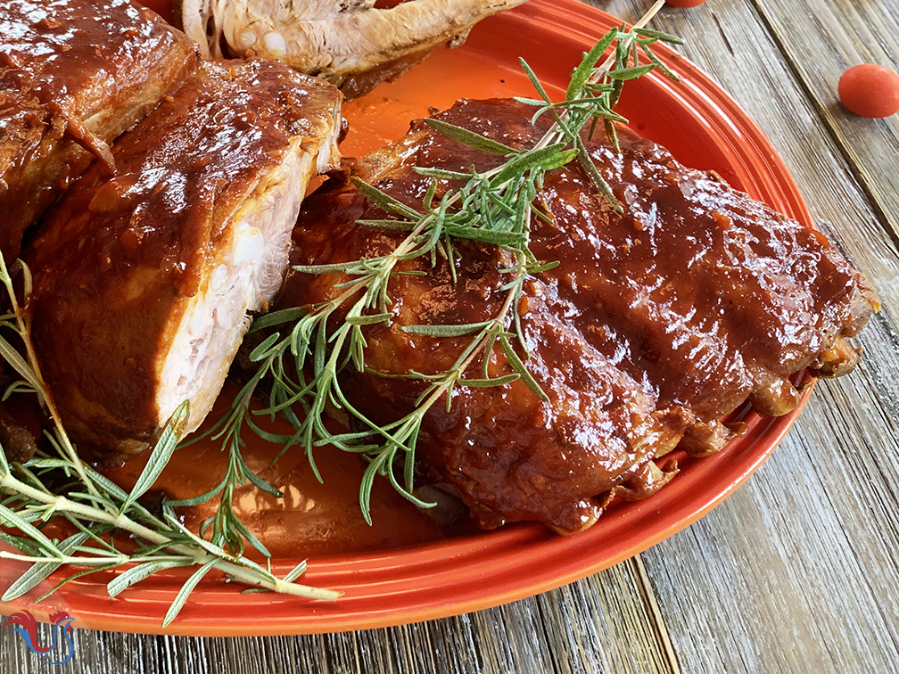 Barbecue Pork Ribs, Highland Park style