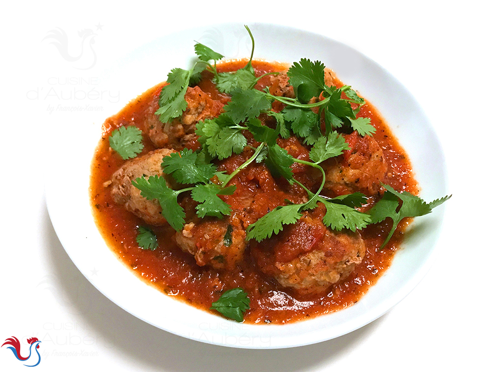 Les Albóndigas Mexicaines, sauce Chipotle de Rick Bayless