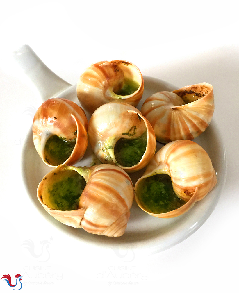 Les Escargots de Bourgogne au Beurre persillé de Julia Child