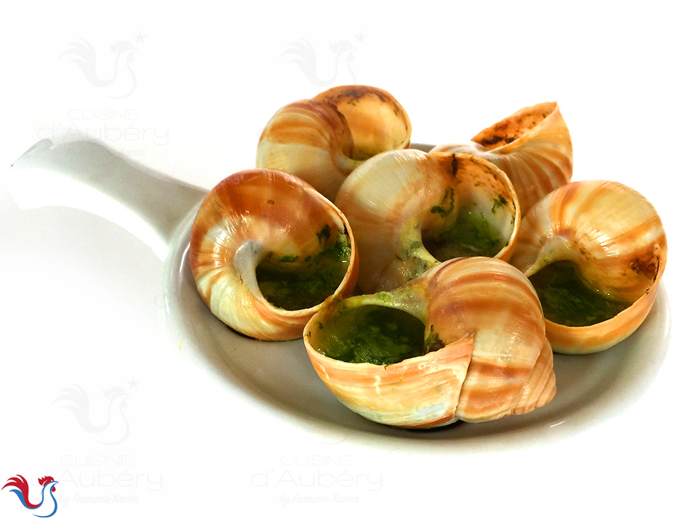 Les Escargots de Bourgogne au Beurre persillé de Julia Child