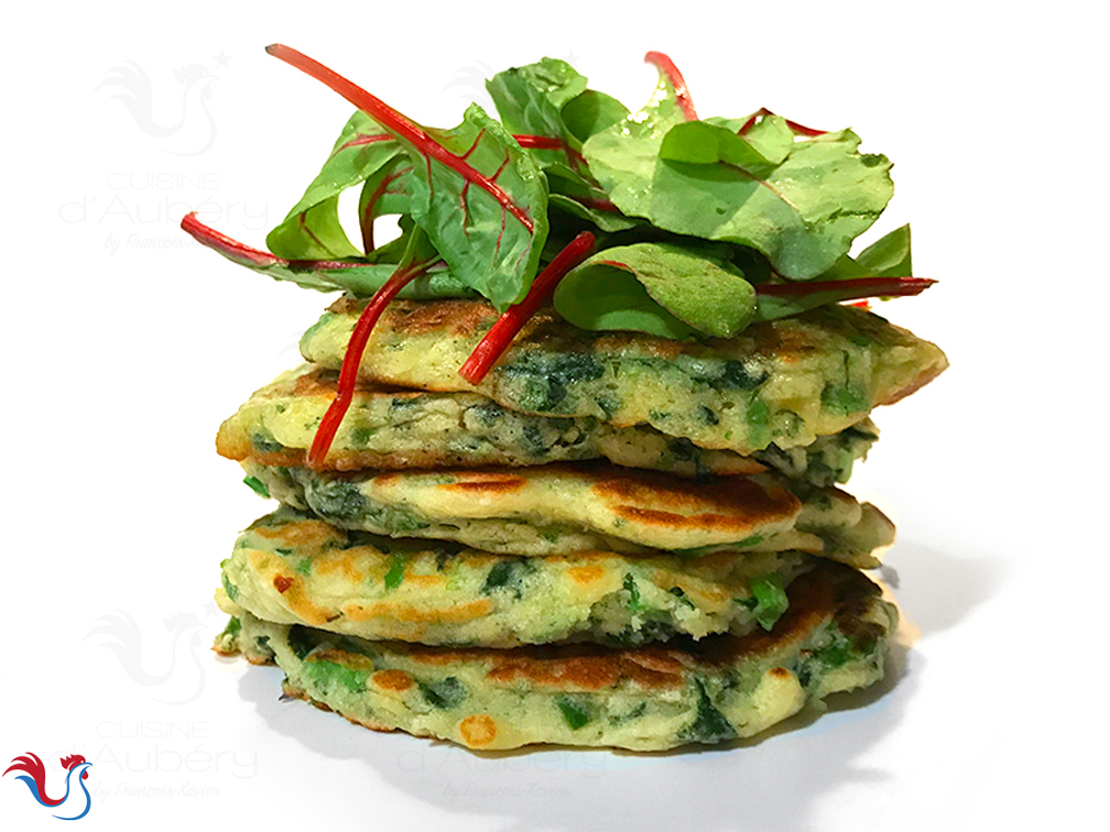 Yotam Ottolenghi’s Savory Green Pancakes with Lime Butter