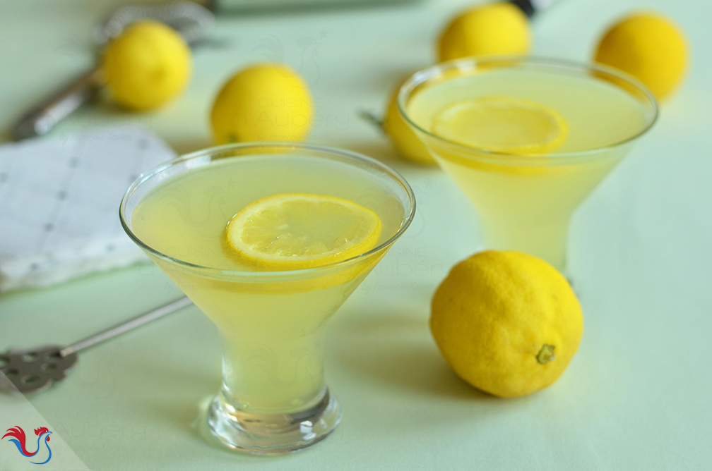 Le Cocktail Lemon Drop, comme à Manhattan