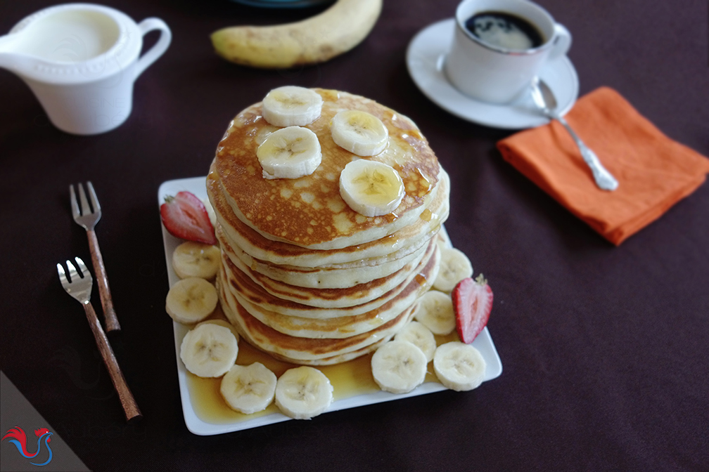 Les Pancakes Américains au Buttermilk, super moelleux et méga aériens (méthode 1)