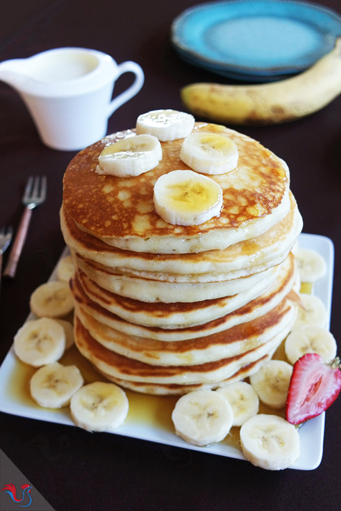 Les Pancakes Américains au Buttermilk, super moelleux et méga aériens (méthode 1)