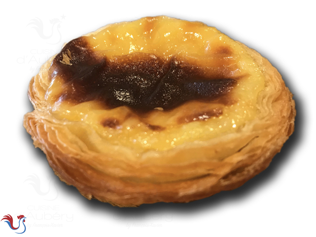 Recette des Pasteis de Nata de Bernard Laurance (méthode 1 : pâtissière)