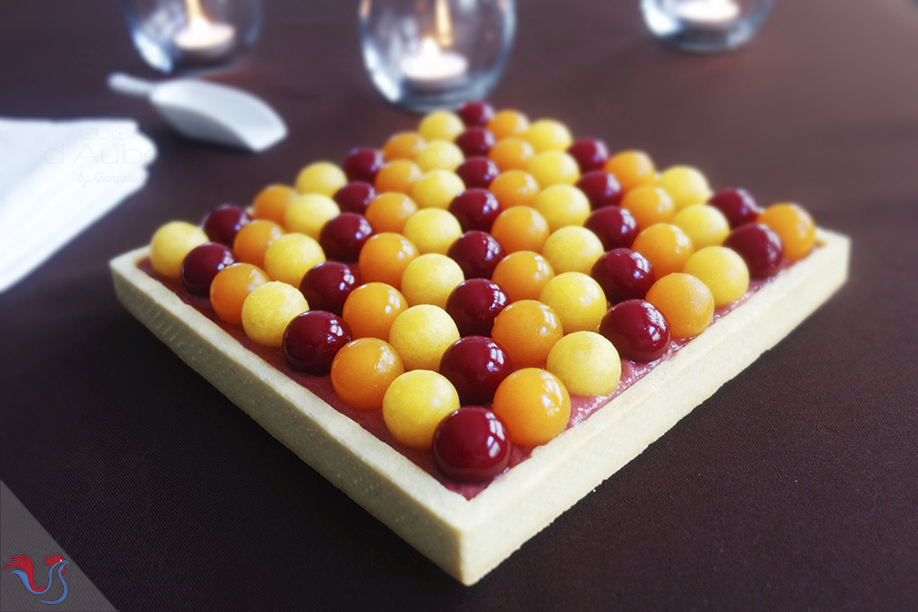 The French Rhubarb Raspberry Tart