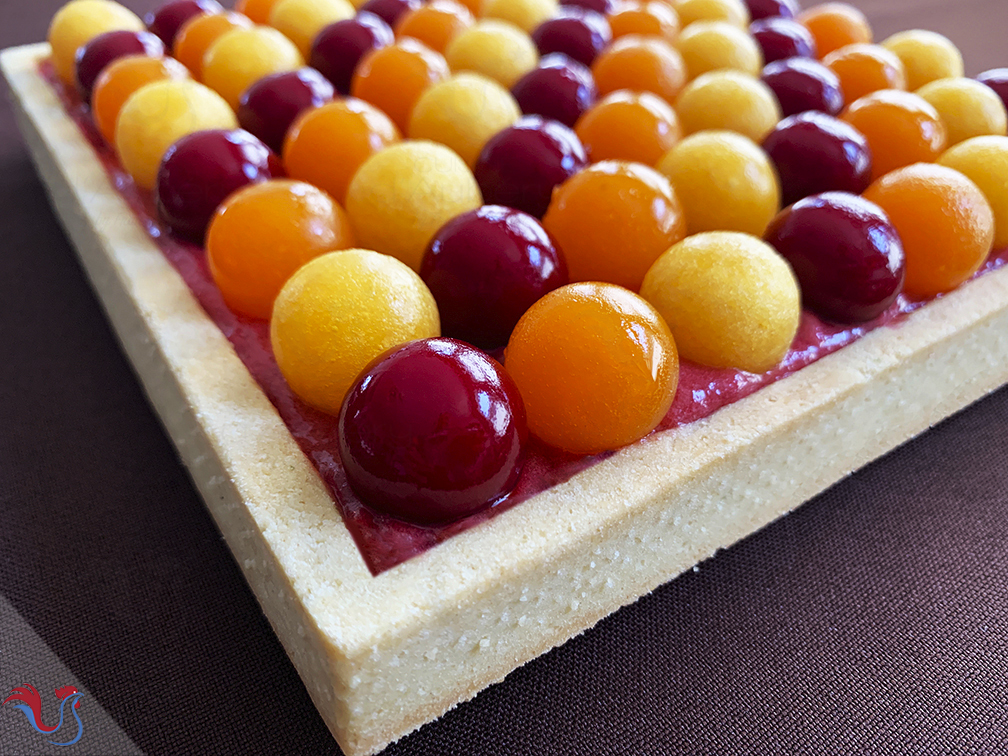 The French Rhubarb Raspberry Tart