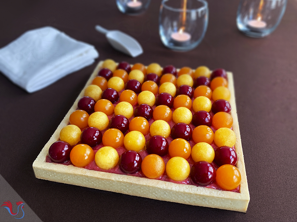 The French Rhubarb Raspberry Tart