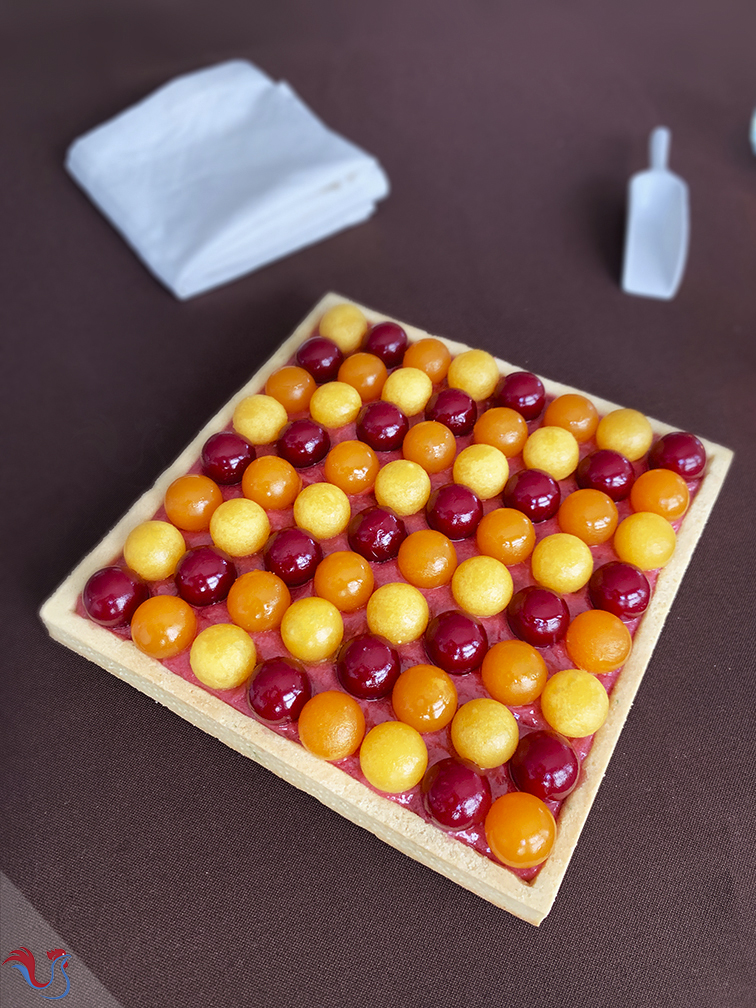 The French Rhubarb Raspberry Tart