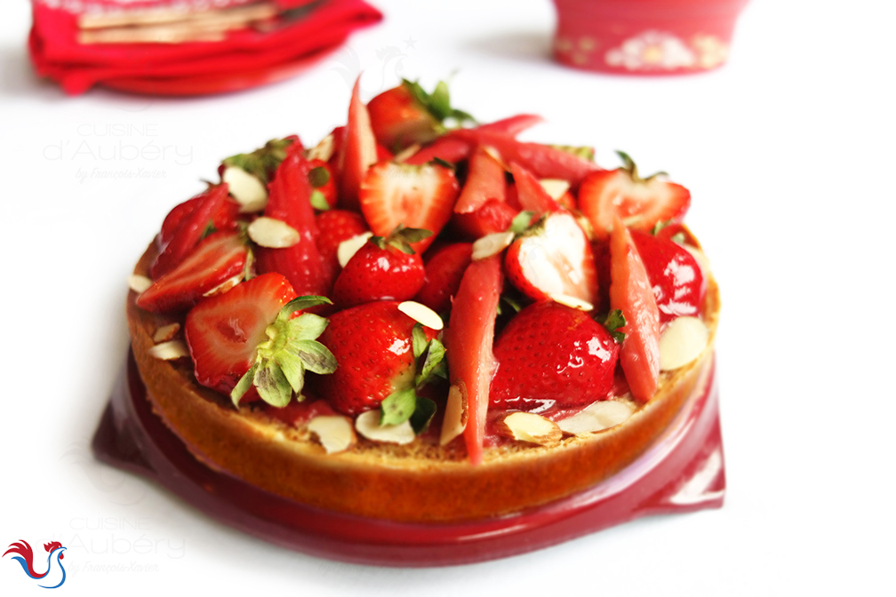 Claire Heitzler’s Rhubarb Strawberry Tart