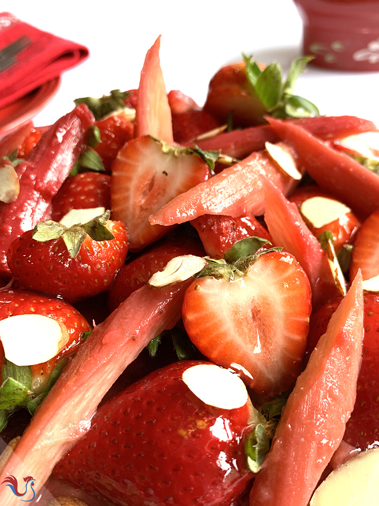 Claire Heitzler’s Rhubarb Strawberry Tart