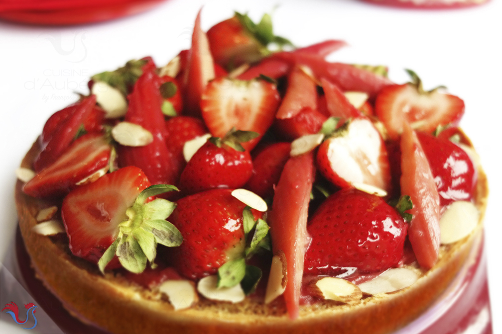 Claire Heitzler’s Rhubarb Strawberry Tart