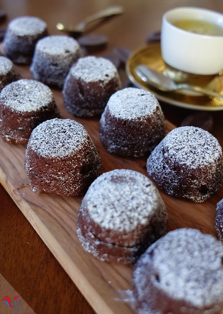 Thomas Keller’s Chocolate Bouchons (French brownie cakes)