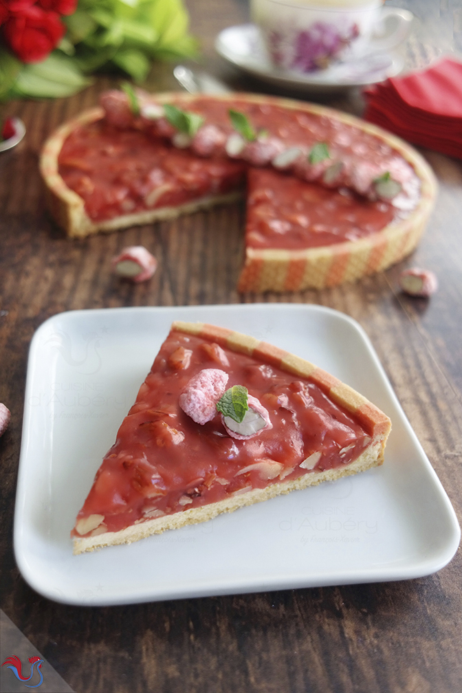 Bocuse’s Pink Praline Tart