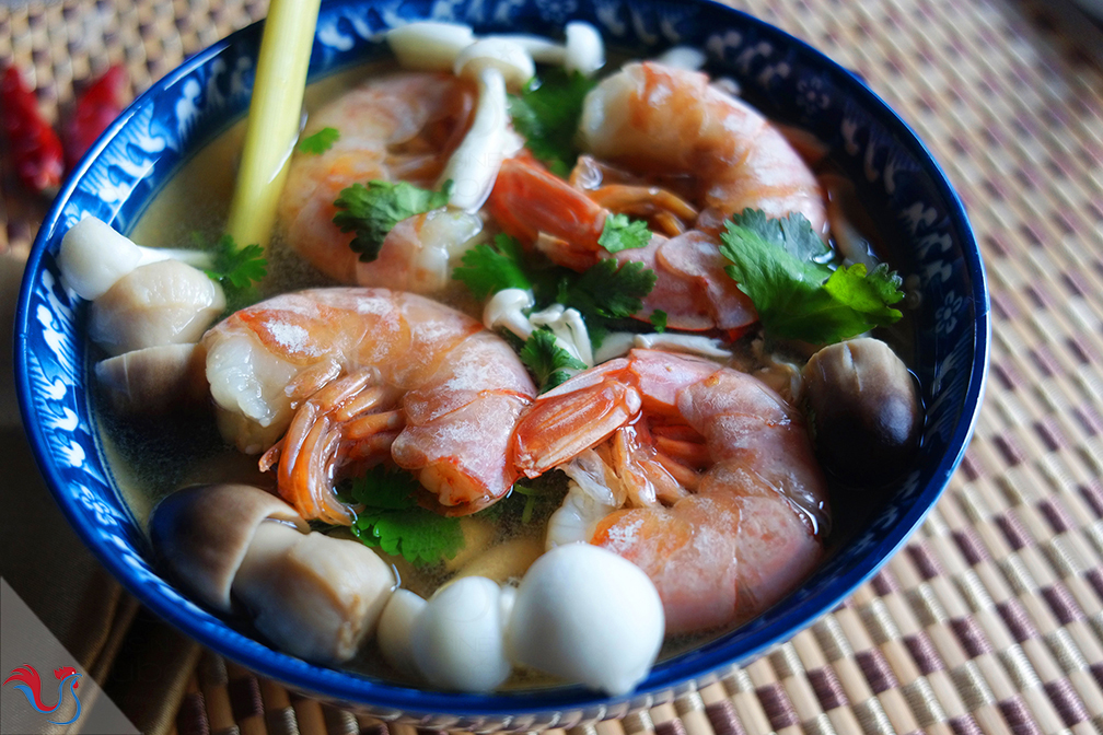 La Soupe Thaï aigre-doux aux Crevettes (Tom Yam Goong)