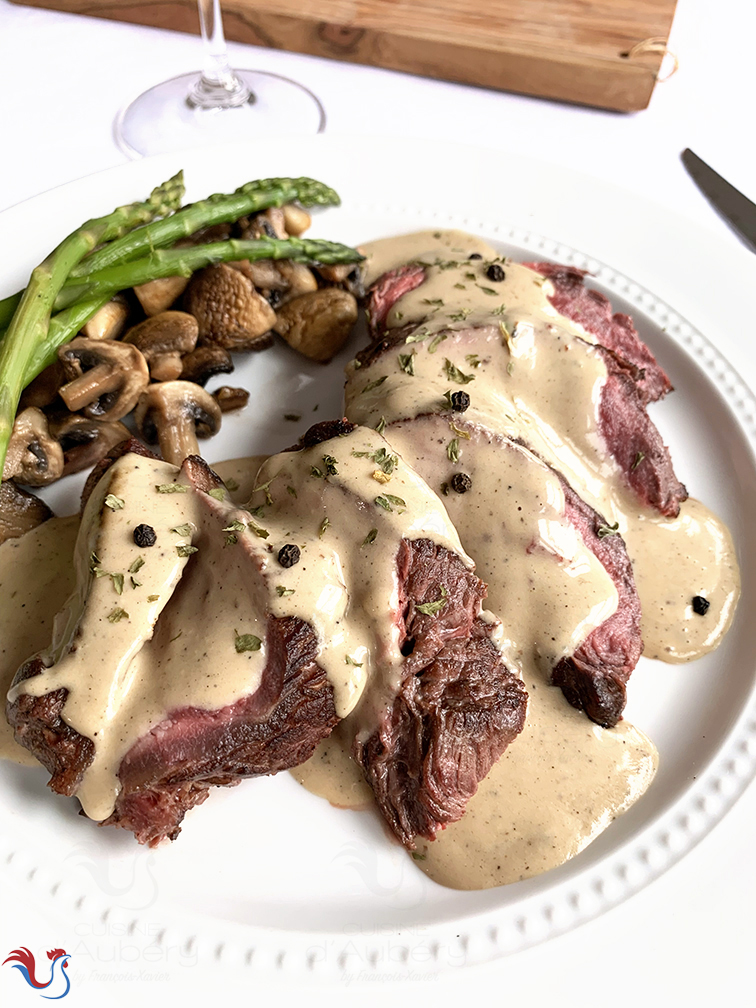 Le Steak au Poivre (tournedos) de Thomas Feller