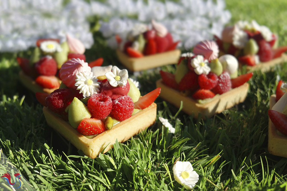 Les Tartelettes aux Fruits Rouges (comme sur les bords du lac Léman)