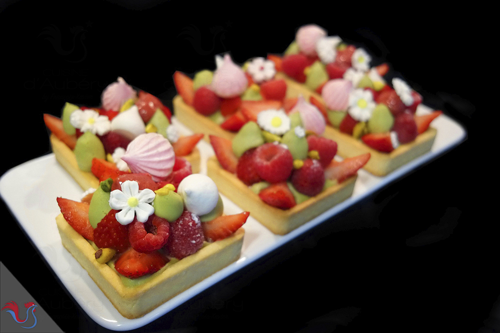 Les Tartelettes aux Fruits Rouges (comme sur les bords du lac Léman)