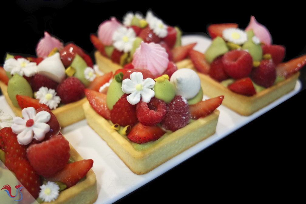 Les Tartelettes aux Fruits Rouges (comme sur les bords du lac Léman)