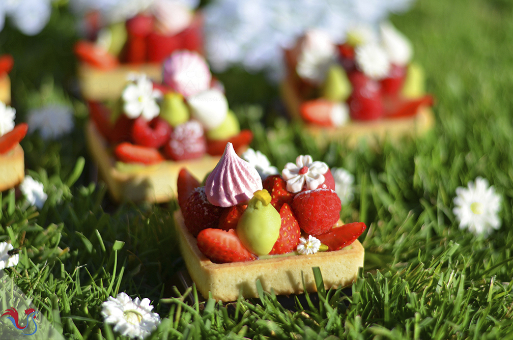 Les Tartelettes aux Fruits Rouges (comme sur les bords du lac Léman)