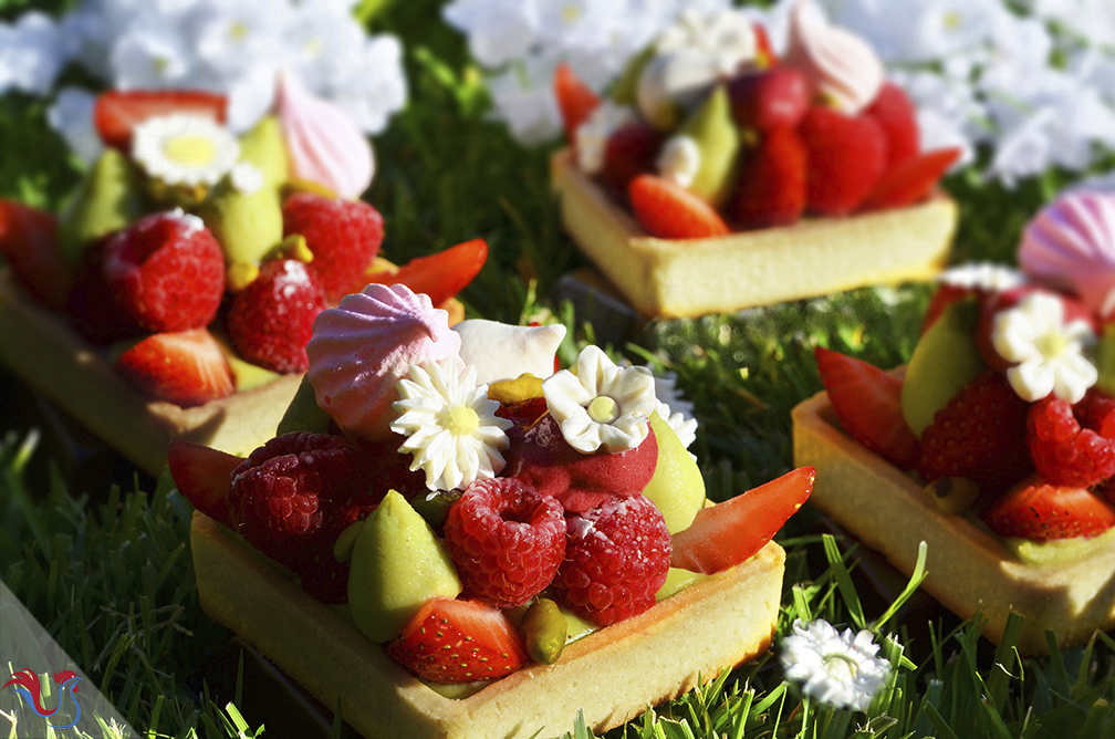 Les Tartelettes aux Fruits Rouges (comme sur les bords du lac Léman)