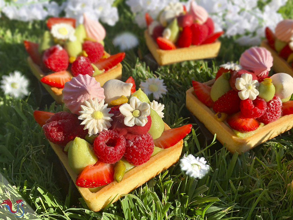 Les Tartelettes aux Fruits Rouges (comme sur les bords du lac Léman)