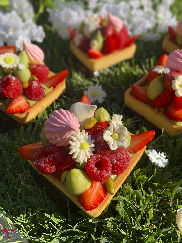 Les Tartelettes aux Fruits Rouges (comme sur les bords du lac Léman)