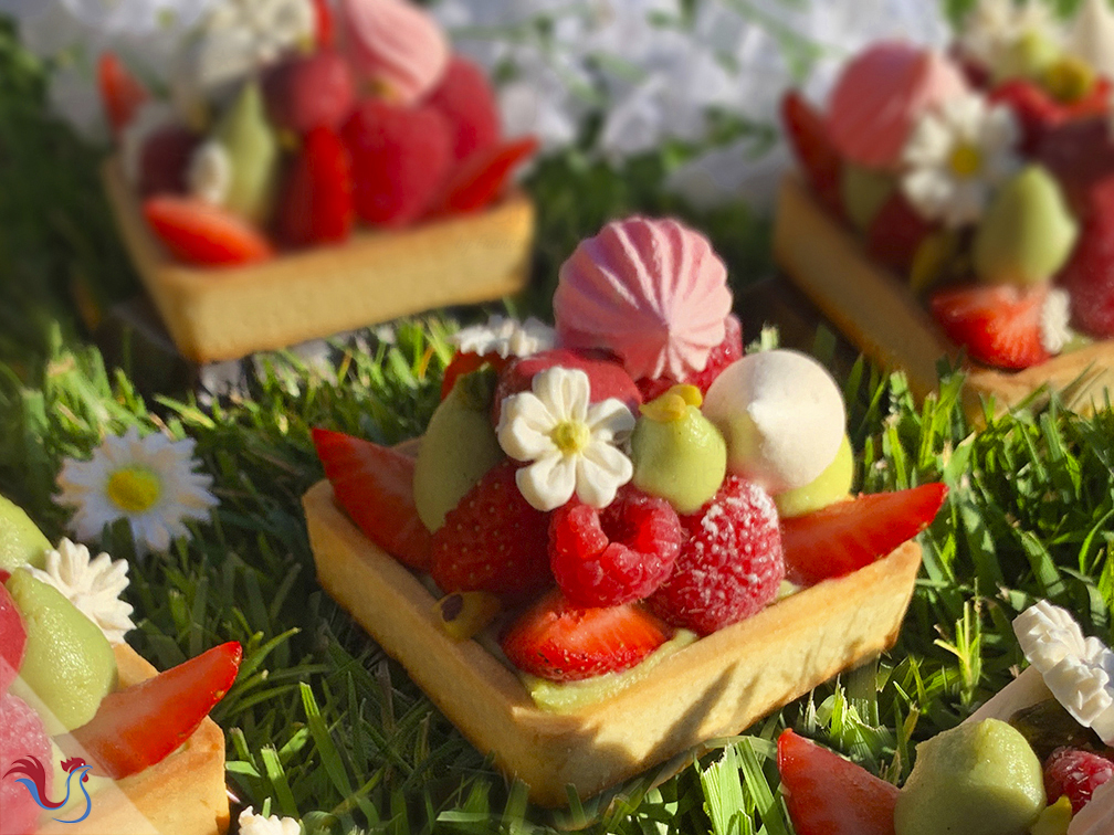 Les Tartelettes aux Fruits Rouges (comme sur les bords du lac Léman)