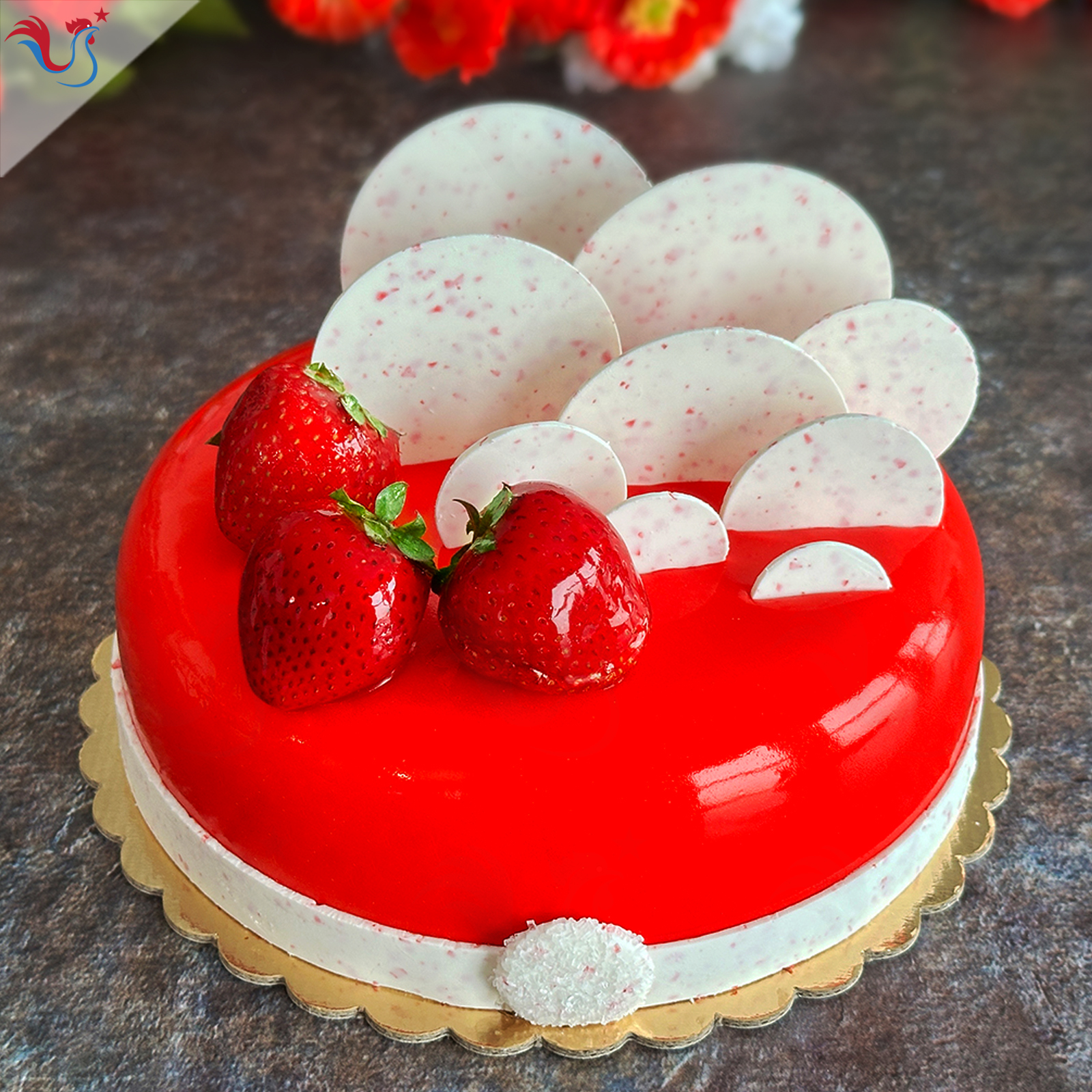 L’entremets Fraise Vanille (version 2)