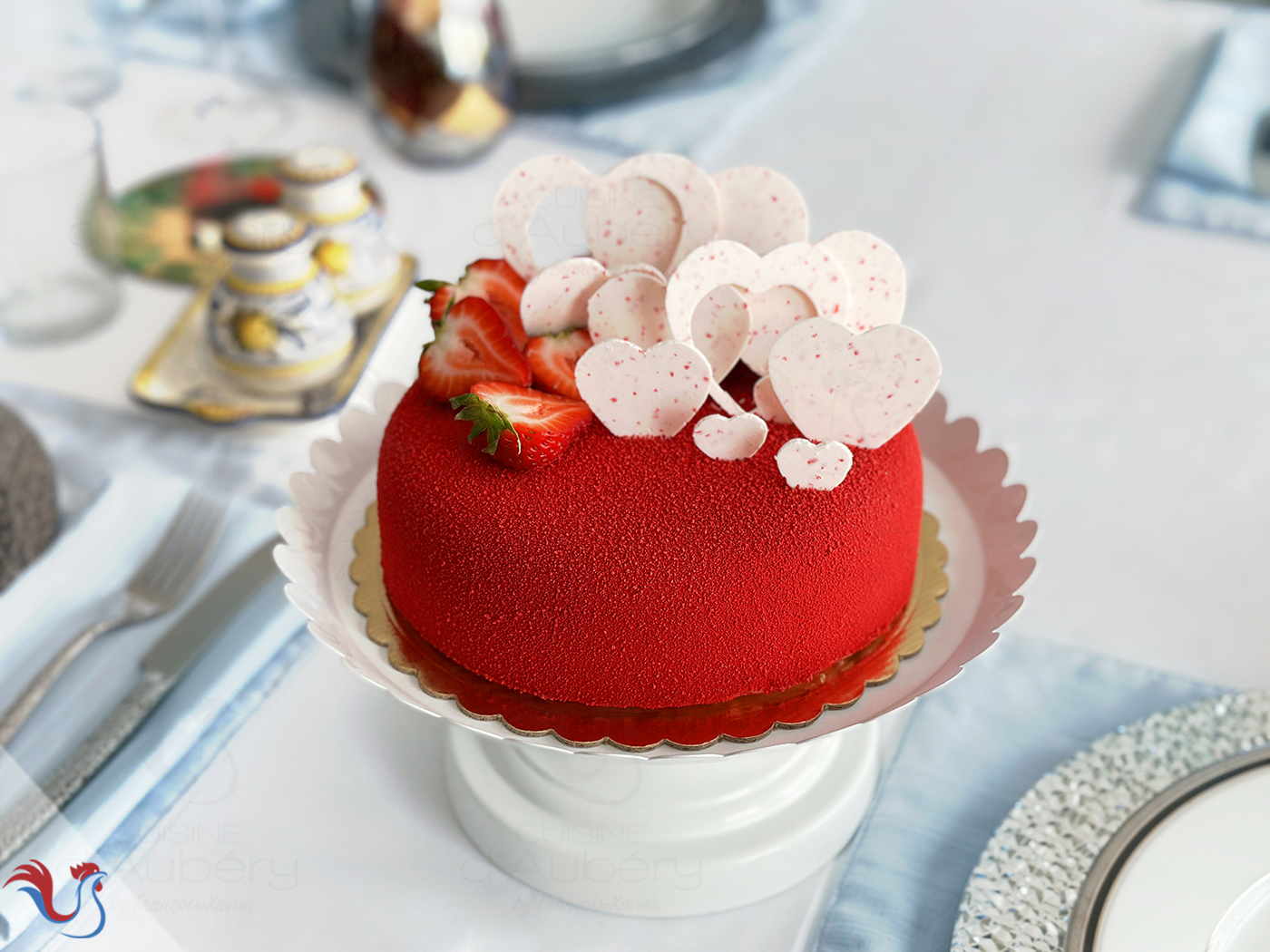 L’entremets Fraise Vanille (version 2)