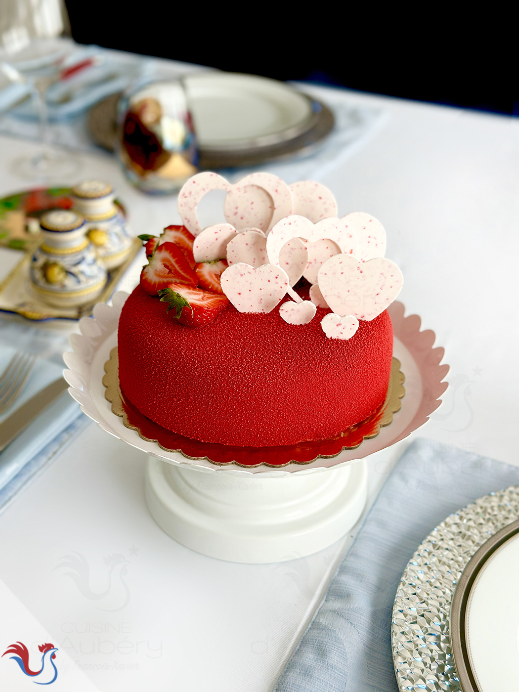 L’entremets Fraise Vanille (version 2)