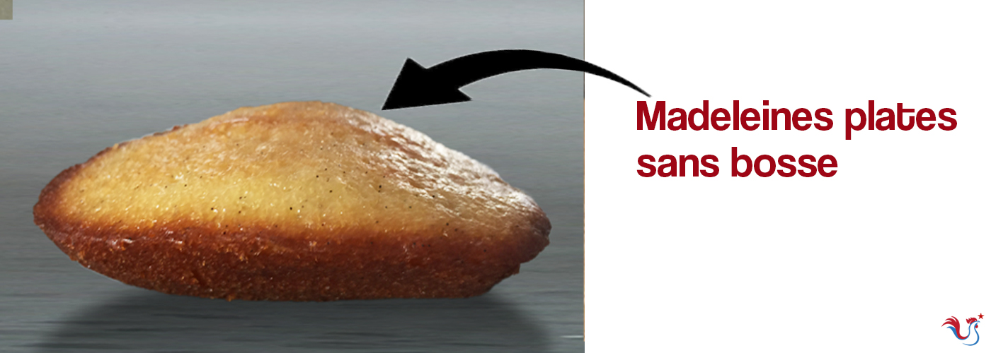 Madeleines ratées : (sans bosse, plates, en forme de dome, etc…) Pourquoi ? Réussir les madeleines