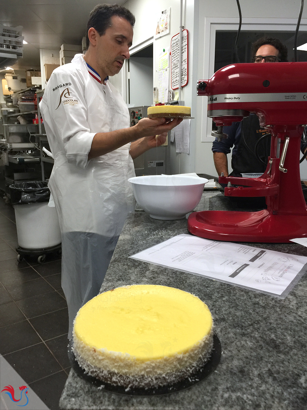 Cours de Cuisine : L’école Thierry Bamas, M.O.F, à Biarritz : Le cheesecake