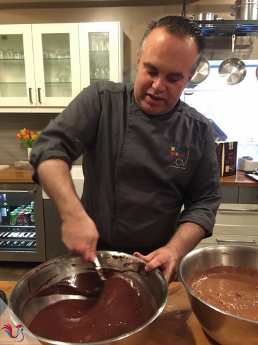 Cours de Cuisine: Christophe Morel, Maitre Chocolatier à la Guilde Culinaire de Montréal (Canada)