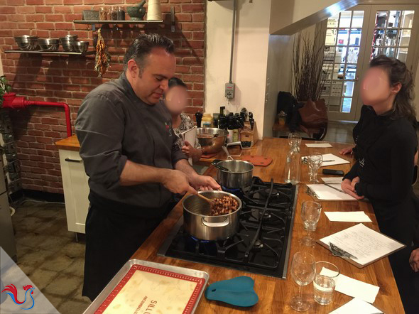 Cours de Cuisine: Christophe Morel, Maitre Chocolatier à la Guilde Culinaire de Montréal (Canada)