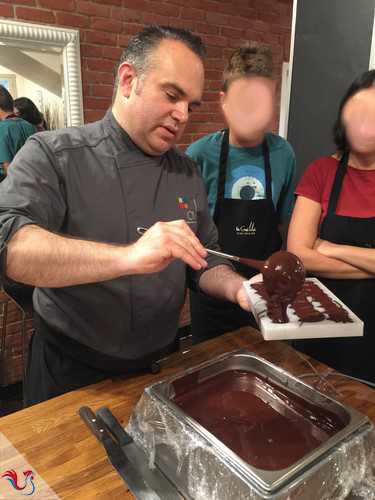 Cours de Cuisine: Christophe Morel, Maitre Chocolatier à la Guilde Culinaire de Montréal (Canada)