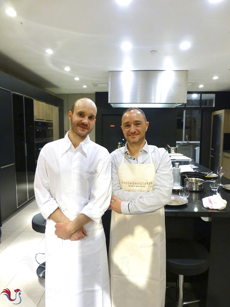 Cours de Cuisine: Ducasse Paris, BHV Marais