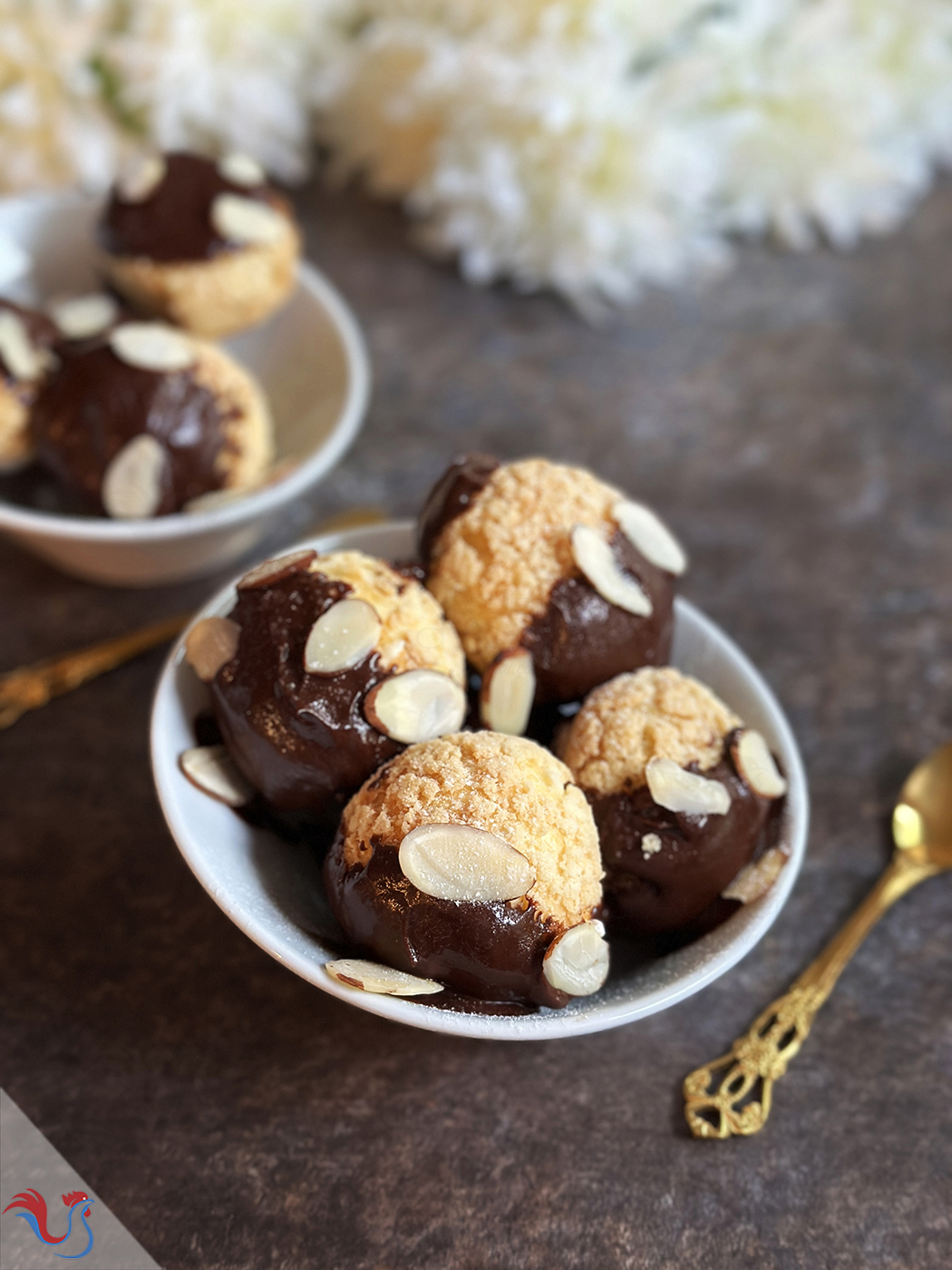 Les Profiteroles Chantilly et Chocolat de Pierre Hermé