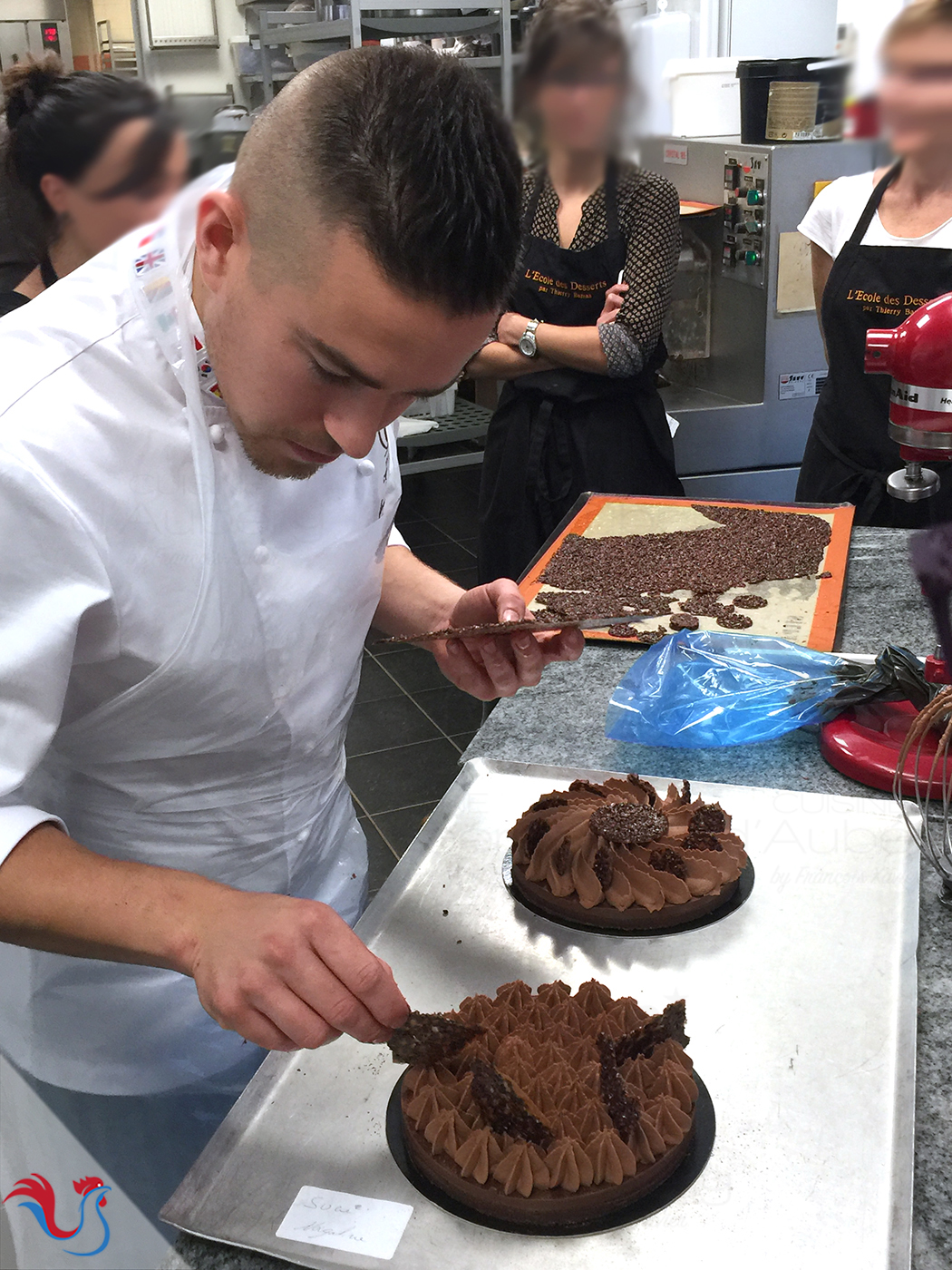 Cours de Cuisine : Tarte Chocolat avec Vincent Vallée, Champion du Monde de Chocolat