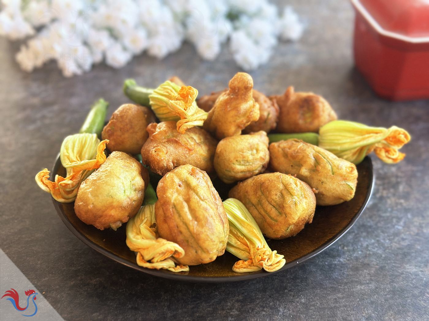 Beignets de Fleurs de Courgette